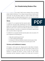 Cosmetics Manufacturing Business Plan 2