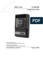 Time America, Inc. TA520/530: Technical Reference Manual