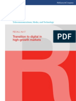 McKinsey Telecoms. RECALL No. 17, 2011 - Transition To Digital in High-Growth Markets