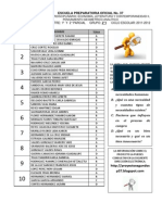 Relación Equipos 2° 2012