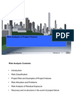 Risk Analysis Project Finance