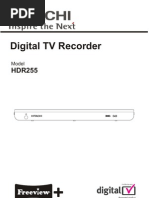 Digital TV Recorder: Model