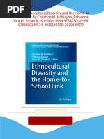 Get (Ebook) Ethnocultural Diversity and the Home-to-School Link by Christine M. McWayne, Fabienne Doucet, Susan M. Sheridan ISBN 9783030149567, 9783030149574, 3030149560, 3030149579 free all chapters