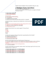 Chapter 3 Homework - Chapter Review Multiple Choice Questions (Pgs. 78 - 81)