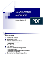 Reverberation Algorithms