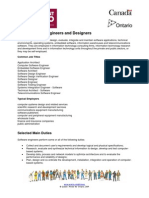 2173 Software Engineers and Designers: Selected Main Duties