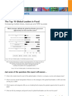 Business Insights: The Top 10 Global Leaders in Food
