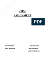 CRM Assignment