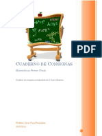 Cuaderno de Consignas Matematicas 1 Cuarto Bimestre