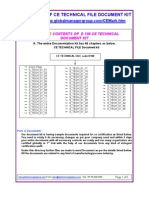 Demo of CE Technical File Document Kit