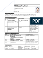 Umair Ahmed CV