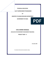 CPWD Civil Works Manual