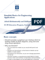 Simulink Basics For Engineering Applications: Ashok Krishnamurthy and Siddharth Samsi