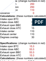 Cam Calculator