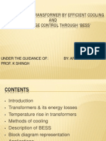 Protection of Transformer by Efficient Cooling AND Voltage Control Through Bess