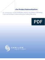 Attachment J - Camilion Solutions Making The Case For Product Rationalization White Paper