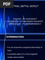 Atrial Septal Defect