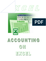 Accounting On EXCEL