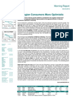 Norwegian Consumers More Optimistic: Morning Report