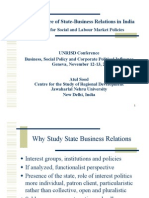 Changing Nature of State-Business Relations in India