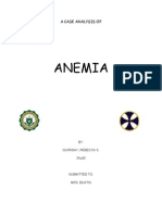 A Case Analysis of Anemia2