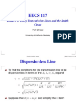 Lecture 6 Lossy Transmission Lines and The Smith Chart