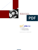 Web Service Tool UIU Contributio Interfaces - SAP CRM 7.0