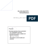 Accelerated ACL Rehabilitation 2007 - 2