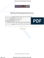 For Peer Review: Purification and functional characterization of an α-L-rhamnosidase from Penicillium citrinum MTCC-3565