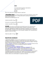 Insertion Loss: Two-Port S-Parameters