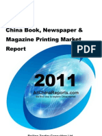 China Book Newspaper Magazine Printing Market Report