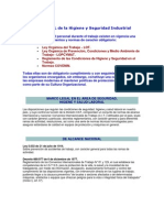 El MARCO LEGAL de La Higiene y Seguridad Industrial