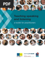 Teaching Speaking and Listening A Toolkit For Practitioners