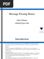 Message Passing Basics
