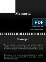 Exposicion de Memoria