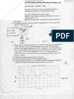 1-st Test: Response To Initial Conditions