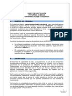 Bases de Postulación Universidades de Excelencia Refromas Acta No. 51 CEB y 53