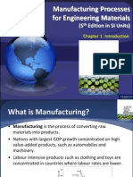 Manufacturing Processes For Engineering Materials: (5 Edition in SI Units)