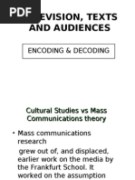 Television (Encoding & Decoding)