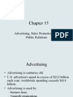 Advertising, Sales Promotion, and Public Relations