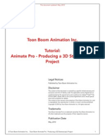 Toon Boom Animation Inc. Tutorial: Animate Pro - Producing A 3D Stereoscopic Project