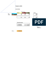 Chi-Squared1 in Excel