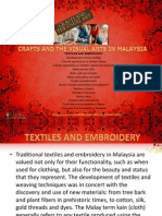 05e Crafts and The Visual Arts in Malaysia-Textiles and Embroidery