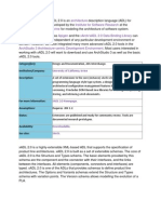 Architecture Institute For Software Research University of California, Irvine Apigen Xarch/Xadl 2.0 Data Binding Library