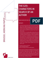 THE G20: Characters in Search of An Author: Highlights