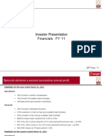 FY11 - Investor Presentation