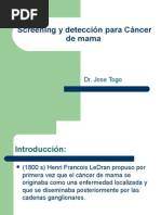 Screening y Detección para Cáncer de Mama