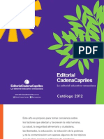 Catalogo de Productos de La Editorial Cadena Capriles, Editorial Educativa Venezolana