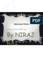 National Parks: by Niraj RAI B.A.Hons (French)