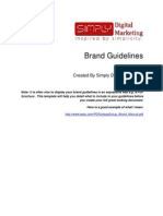 Brand Guidelines: Created by Simply Digital Marketing